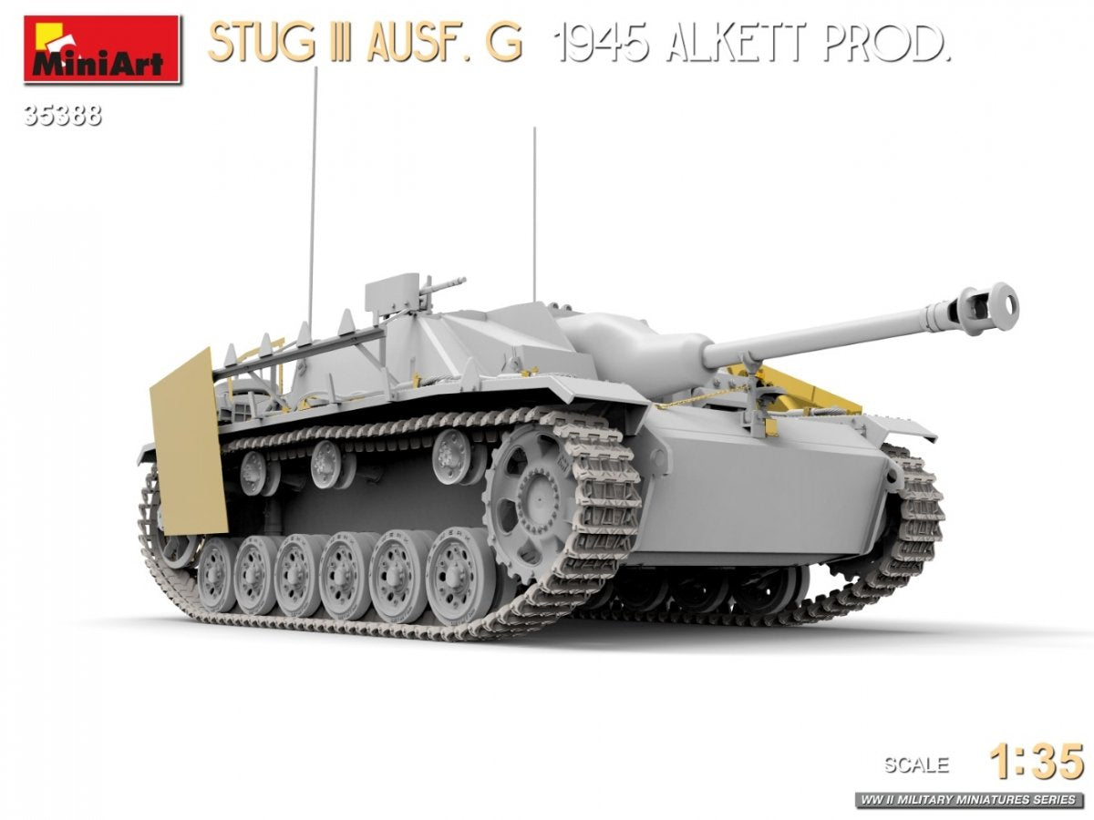 MiniArt 35388 STUG III AUSF. G 1945 ALKETT PROD. 1/35 – zdjęcie 9