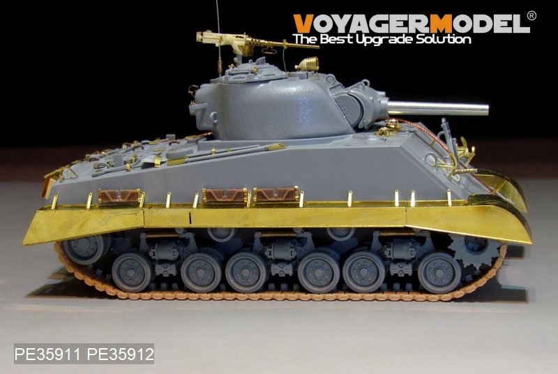 Voyager Model PE35912 WWII US M4A3 HVSS Fenders/Track Cover for DRAGON 1/35 – zdjęcie 3