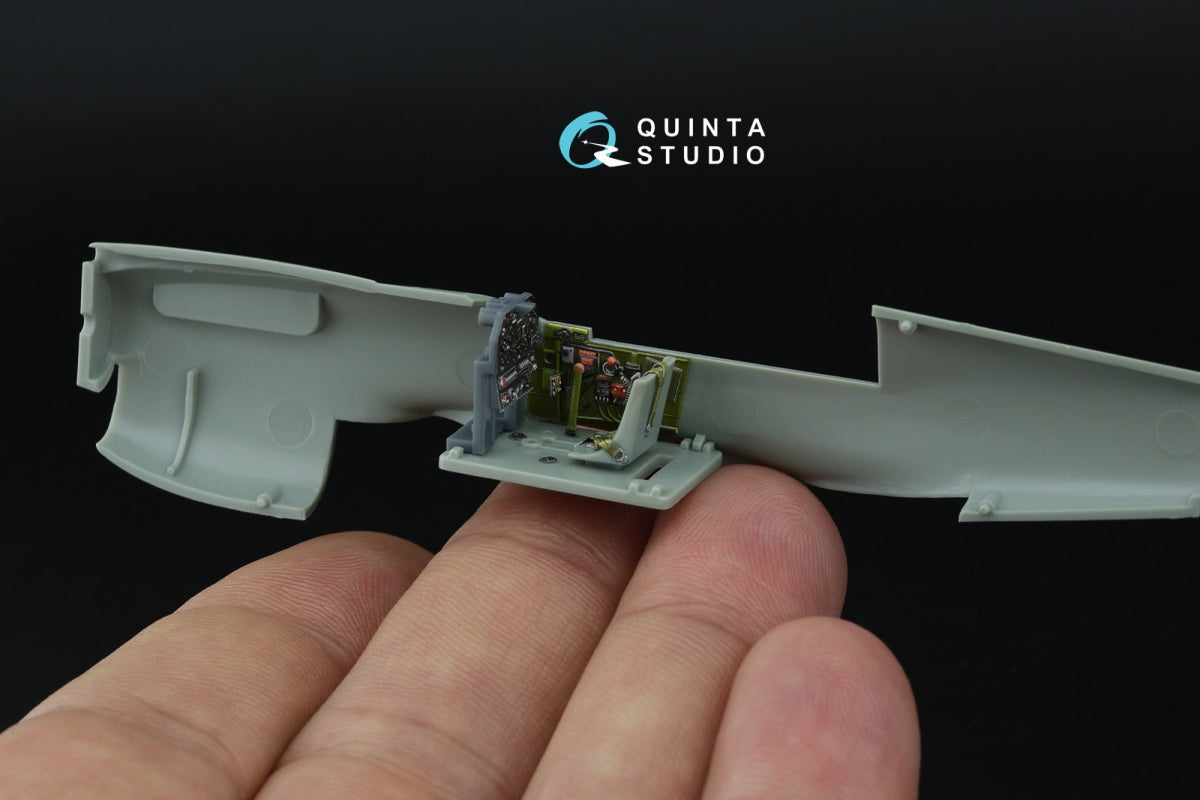 Quinta Studio QD+72214 P-40N Warhawk 3D-Printed &amp;amp; coloured Interior on decal paper (Academy) (with 3D-printed resin parts) 1/72 – zdjęcie 9