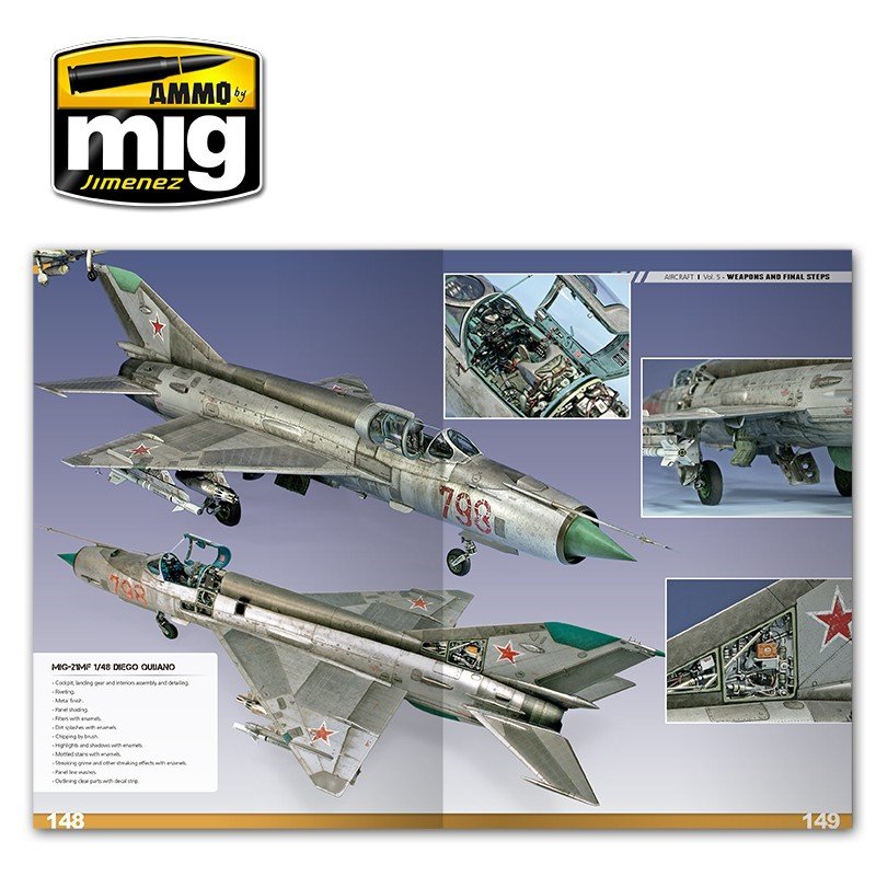 AMMO of Mig Jimenez 6054 ENCYCLOPEDIA OF AIRCRAFT MODELLING TECHNIQUES VOL.5: FINAL STEPS (English) – zdjęcie 7