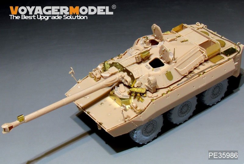 Voyager Model PE35986 Modern French AMX-10RCR Tank Destroyer Basic For TigerModel 4602 1/35 – image 8