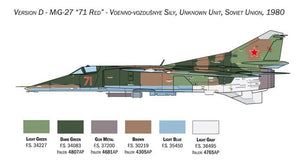 Italeri 2817 MiG-27/MiG-23BN Flogger 1/48 – image 10