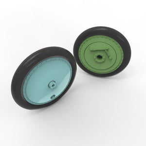 Quinta Studio QT48035 I-16 Wheels (early type) with separate hubs and weighted tires (all kits) 1/48 – image 2