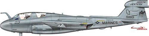 Italeri 2698 Grumman EA-6B Prowler 1/48 – image 5