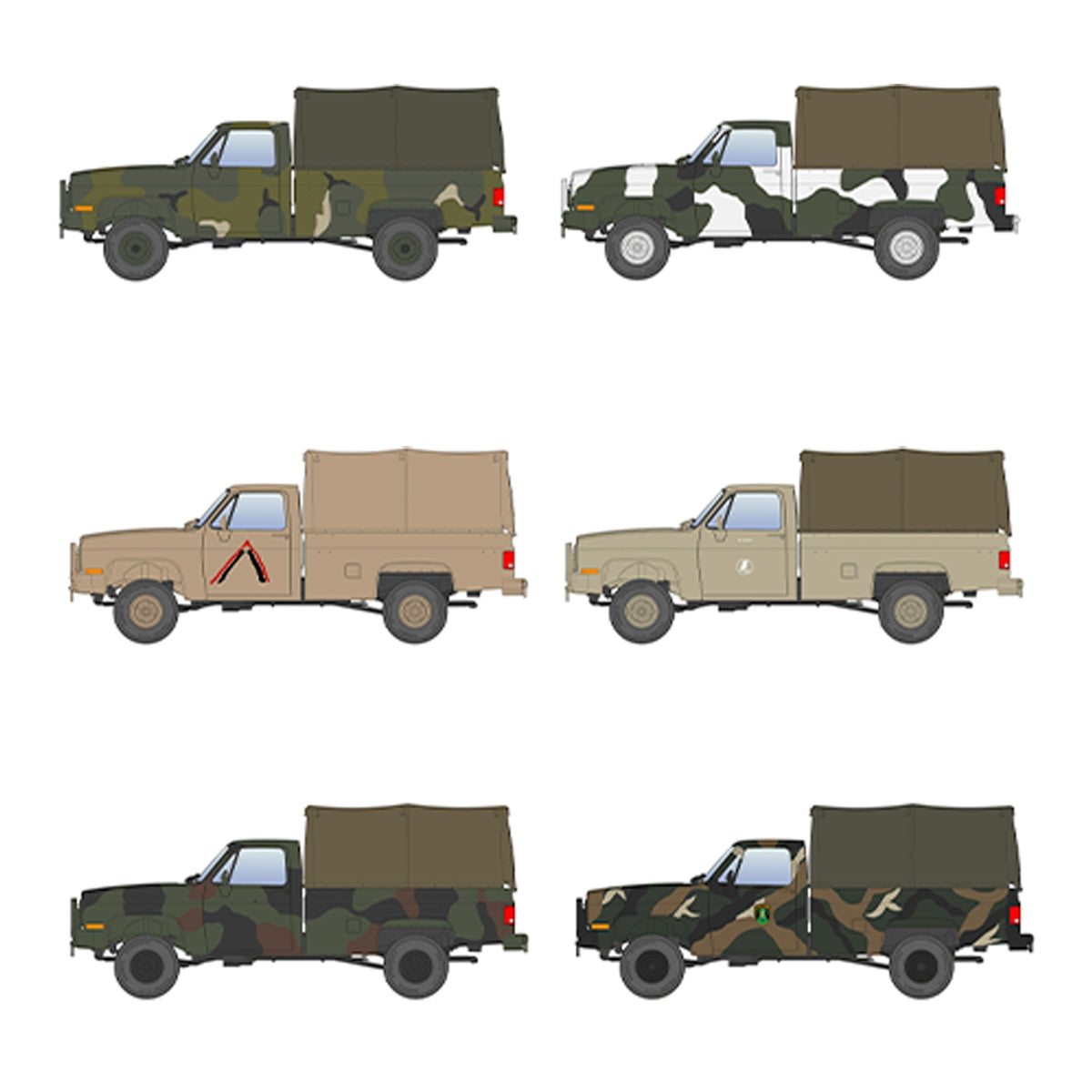 AK Interactive AK35031 M1008 TROOP CARRIER WITH TARP 1/35 – zdjęcie 12