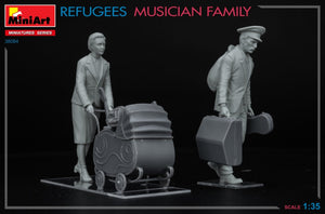 MiniArt 38084 REFUGEES. MUSICIAN FAMILY 1/35 – image 6