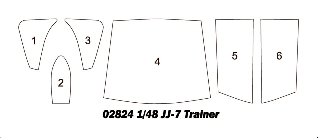 Trumpeter 02824 JJ-7 Trainer 1/48 – zdjęcie 6