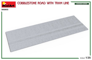 Miniart 36065 COBBLESTONE ROAD WITH TRAM LINE 1/35 – zdjęcie 3