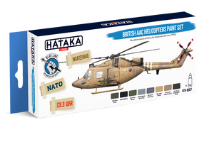 Hataka HTK-BS87 British AAC Helicopters paint set (8x17ml)