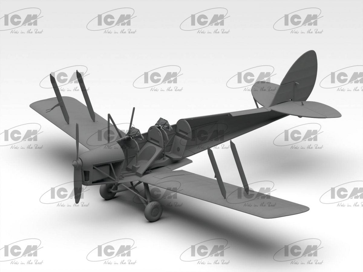 ICM 32035 DH.82 Tiger Moth British Training Aircraft 1/32 – image 4