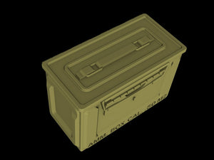 Panzer Art RE35-394 US ammo boxes for 0,5 ammo (metal pattern) 1/35 – zdjęcie 2