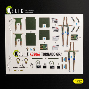 KELIK K32067 TORNADO GR.1 - interior 3D decals for Revell kit 1/32 – image 4