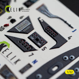 KELIK K 32056 Bf-109 G2/4 - interior 3D decals for Revell kit 1/32 – image 4