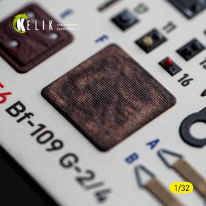 KELIK K 32056 Bf-109 G2/4 - interior 3D decals for Revell kit 1/32 – image 5