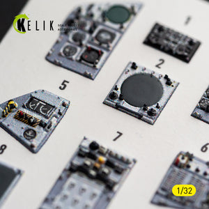 KELIK K32067 TORNADO GR.1 - interior 3D decals for Revell kit 1/32 – image 8