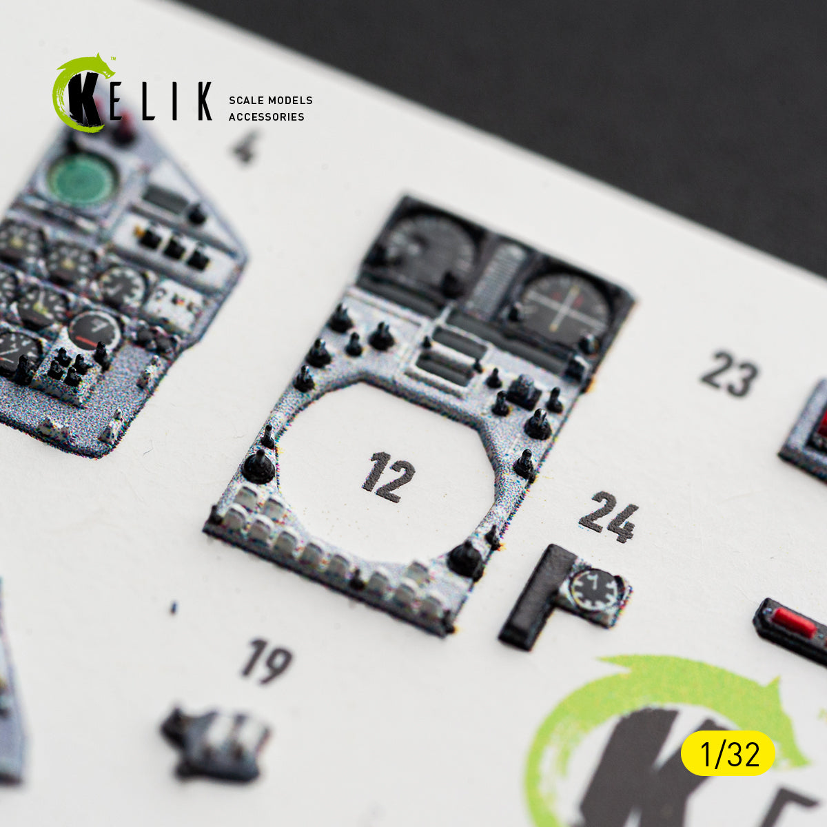 KELIK K32067 TORNADO GR.1 - interior 3D decals for Revell kit 1/32 – image 9