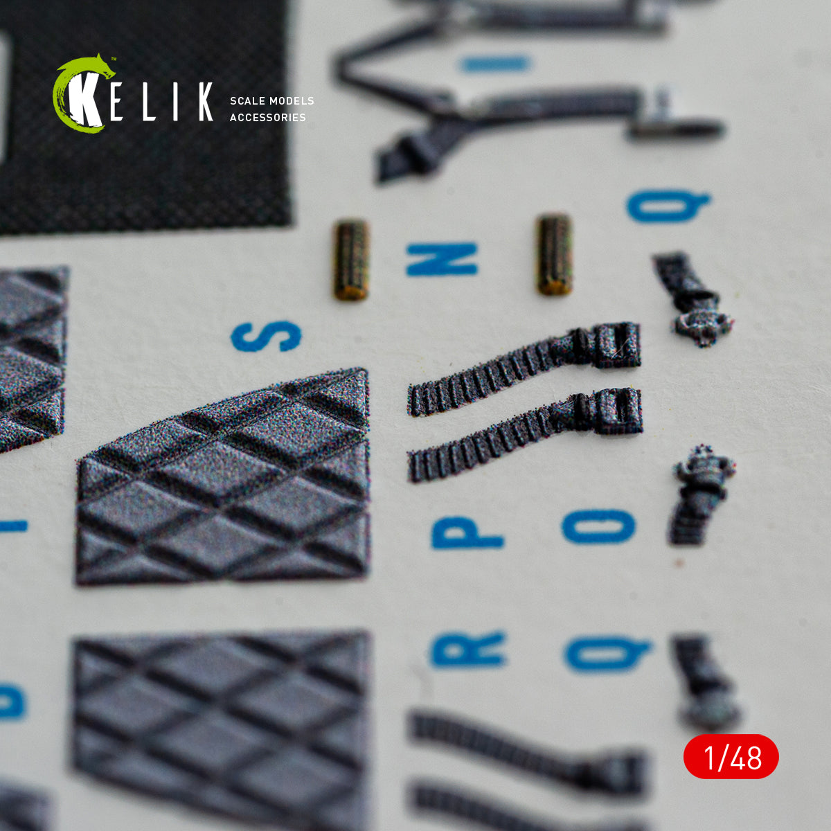 KELIK 48185 F-15E (Late) - interior 3D decals for Hasegawa kit 1/48 – zdjęcie 4