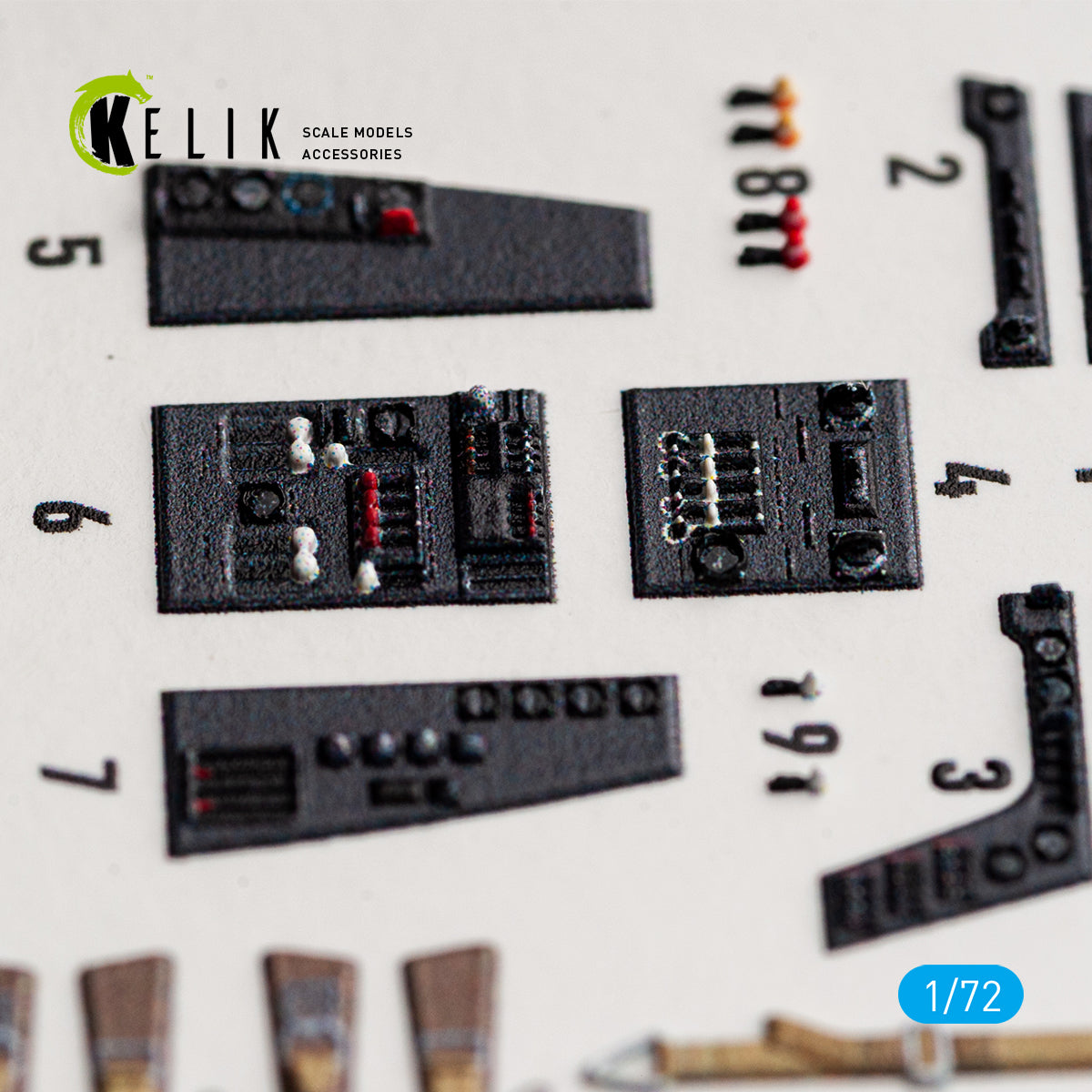 KELIK K72240 FW-200 C-5/C-8 - interior 30 decals for Revell kit 1/72 – immagine 4