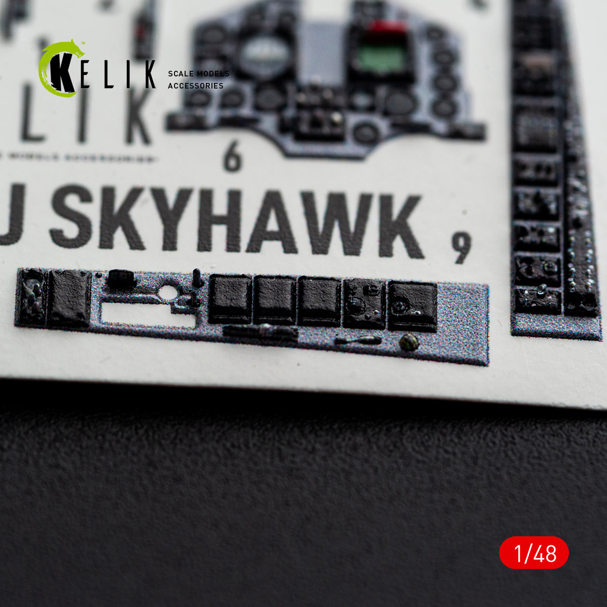 KELIK K48171 TA-4J SKYHAWK - interior 3D decals for Hasegawa kit 1/48 – immagine 5