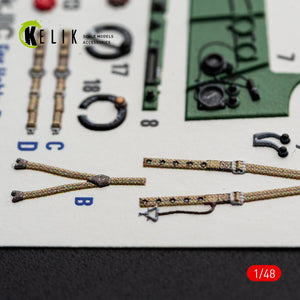 KELIK K48173 Hurricane Mk.IIC - interior 3D decals for HobbyBoss kit 1/48 – immagine 5