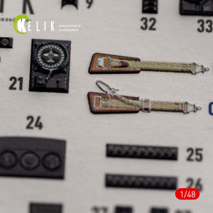 KELIK K48191 He-111 H-16 - interior 3D decals for ICM kit 1/48 – imagen 5
