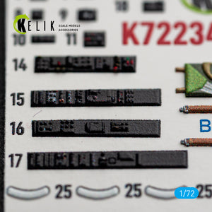 KELIK K72234 Mirage-20000 - interior 3D decals for DreamModel kit 1/72 – obrázek 5