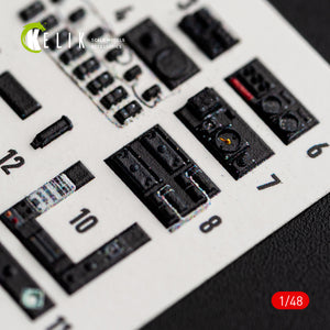 KELIK K48184 Defiant Fi - interior 3D decals for Trumpeter kit 1/48 – obrázek 3