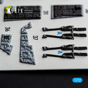 KELIK K72235 F-140 Tomcat - interior 3D decals for Tamiya kit 1/72 – Bild 6