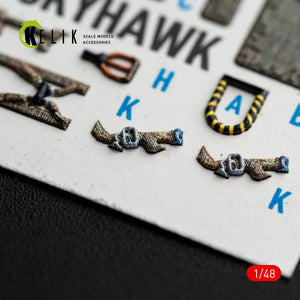 KELIK K48171 TA-4J SKYHAWK - interior 3D decals for Hasegawa kit 1/48 – immagine 7