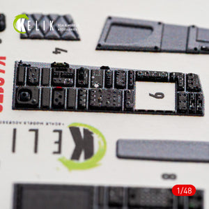KELIK K48179 F-15A - interior 3D decals for Hasegawa kit 1/48 – zdjęcie 9