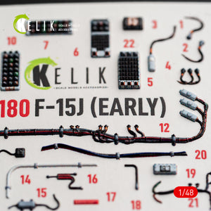 KELIK K48180 F-151 (Early) - interior 3D decals for Hasegawa kit 1/48 – obrázek 10