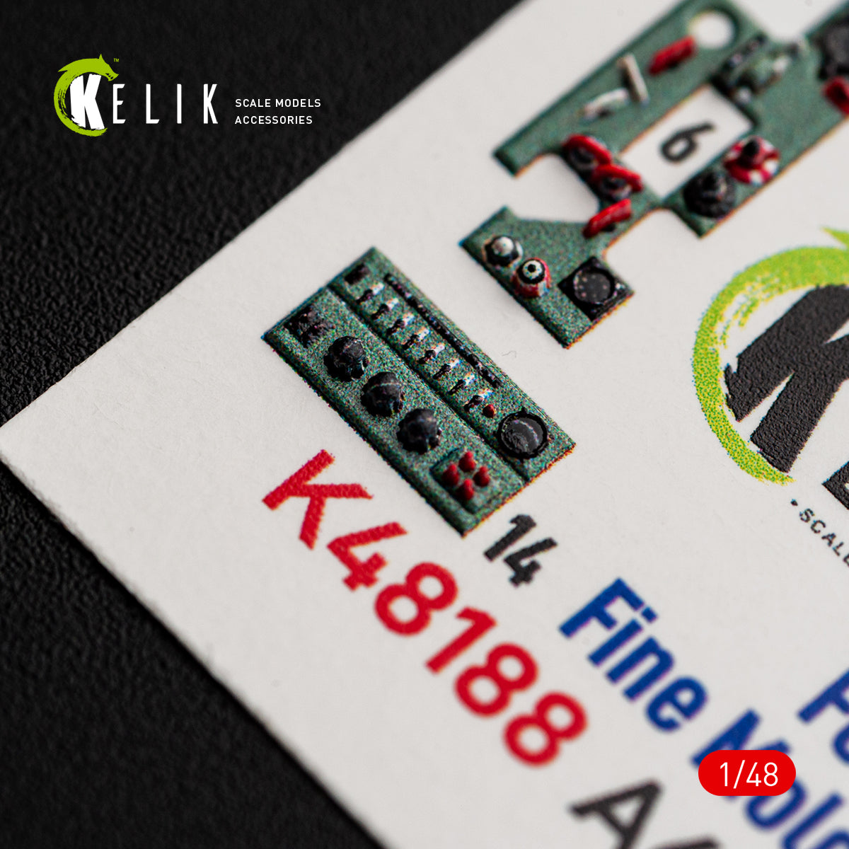KELIK K48188 A6M5a - interior 3D decals for Fine Molds kit 1/48 – image 7