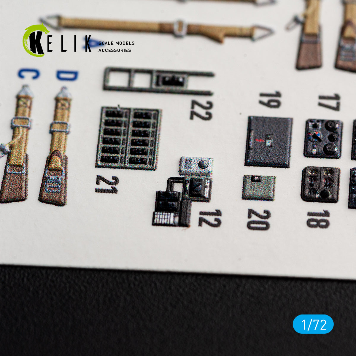 KELIK K72240 FW-200 C-5/C-8 - interior 30 decals for Revell kit 1/72 – immagine 7