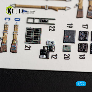 KELIK K72240 FW-200 C-5/C-8 - interior 30 decals for Revell kit 1/72 – immagine 7