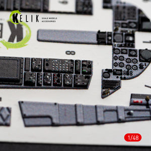 KELIK K48179 F-15A - interior 3D decals for Hasegawa kit 1/48 – zdjęcie 10
