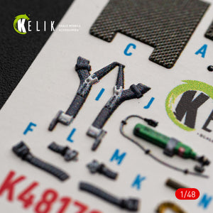 KELIK K48179 F-15A - interior 3D decals for Hasegawa kit 1/48 – zdjęcie 13