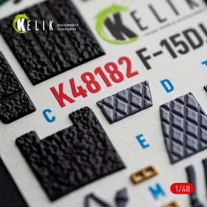 KELIK K48182 F-15D1 Eagle - interior 3D decals for Hasegawa kit (1/48) – Bild 11