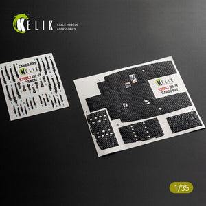 KELIK K35047 UH-1Y VENOM Cargo Bay - interior 3D decals for Trumpeter kit 1/35 – zdjęcie 6
