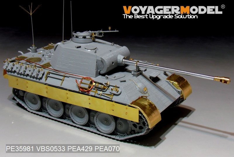 Voyager Model PE35981 WWII German Panther A Tank Basic For TAKOM 1/35 – immagine 17