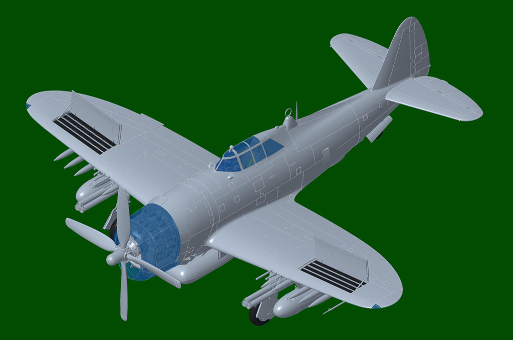 Trumpeter 02427 Republic P-47 D Thunderbolt Razorback 1/24 – image 8