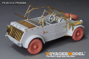 Voyager Model PE351314 WWII German Kubelwagen Type 82 Africa Troop Version Upgrade Set For MENG VS-015 1/35 – immagine 9