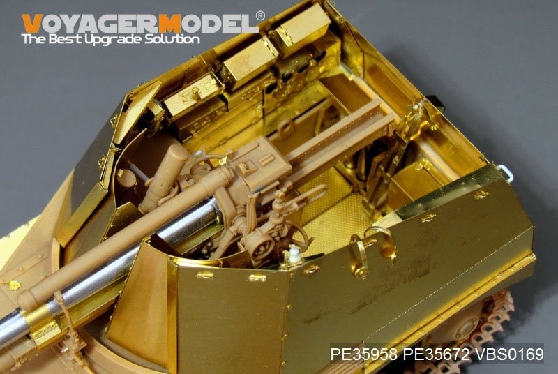 Voyager Model PE35958 WWII German self-propelled howitzer Wespe basic For TAMIYA 35200/35358 1/35 – image 15