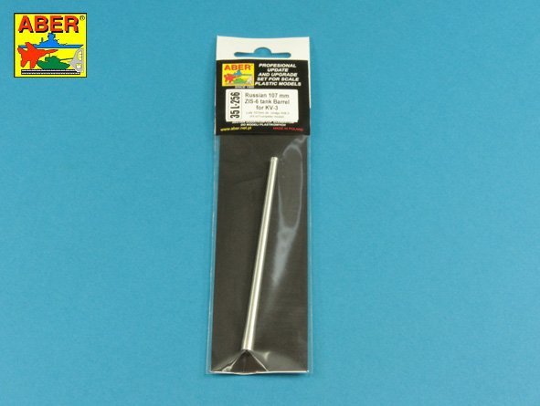 Aber 35L-256 Lufa 107mm ZIS-6 do KW-3 1/35 – zdjęcie 7