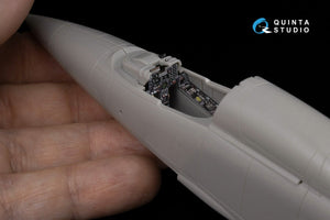 Quinta Studio QD48064 Mitsubishi F-1 3D-Printed &amp;amp; coloured Interior on decal paper (Hasegawa) 1/48 – immagine 8