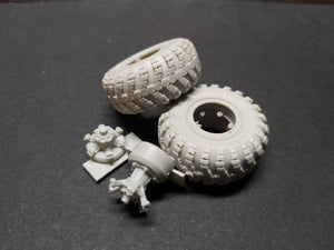 Panzer Art RE35-639 KRAZ-260&amp;amp;6322 road wheels set 1/35 – immagine 3