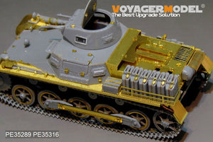 Voyager Model PE35289 WWII German Pz.Kpfw.I Ausf. B DAK version basic (For DRAGON 6207) 1/35 – immagine 2