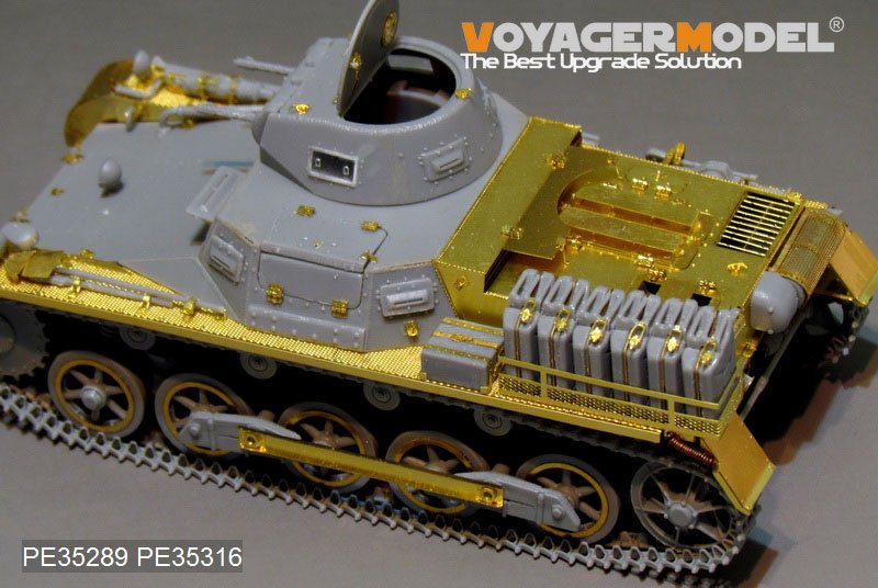 Voyager Model PE35289 WWII German Pz.Kpfw.I Ausf. B DAK version basic (For DRAGON 6207) 1/35 – immagine 2