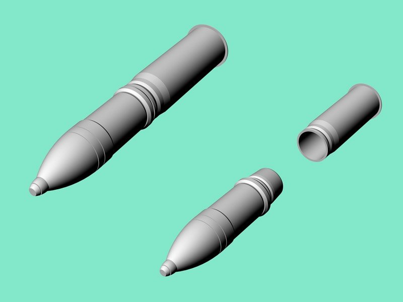 Eureka XXL AB-354 7,5 cm Ammo for Kw.K.37/Stu.K.37 1/35 – Bild 4