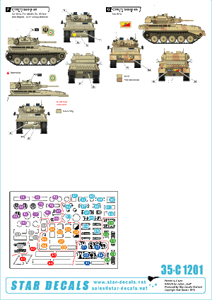Star Decals 35-C1250 South East Asia 1950s. 1/35 – image 3