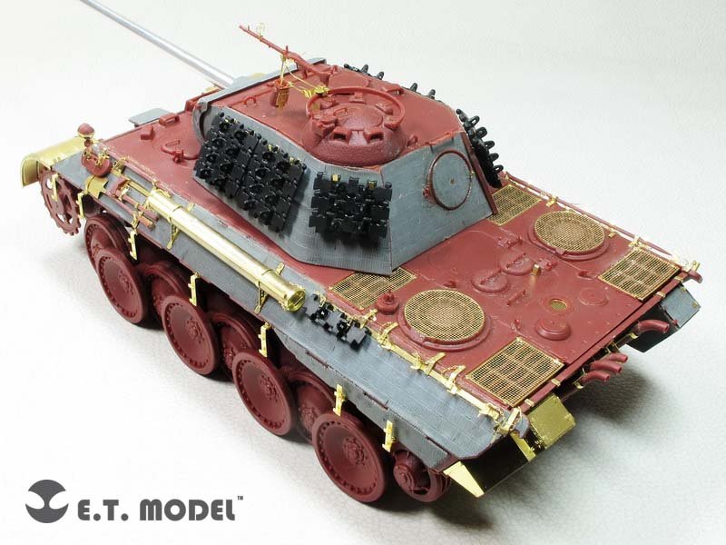 E.T. Model E35-266 WWII German Panther A（Late Production) for Meng TS-035 1/35 – zdjęcie 3